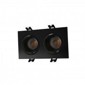 DK3072-BK Встраиваемый светильник, IP 20, 10 Вт, GU5.3, LED, черный/черный, пластик в Нягани - nyagan.ok-mebel.com | фото