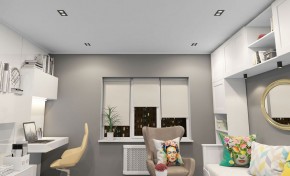 DK3072-BK+WH Встраиваемый светильник, IP 20, 10 Вт, GU5.3, LED, черный/белый, пластик в Нягани - nyagan.ok-mebel.com | фото 2