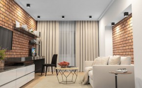 DK3080-BW+BK Светильник накладной IP 20, 10 Вт, GU5.3, LED, черно-белый/черный, пластик в Нягани - nyagan.ok-mebel.com | фото 2