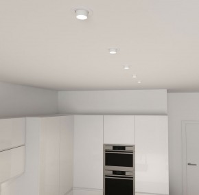 DK3120-WH Встраиваемый светильник, IP20, до 15 Вт, LED, GU5,3, белый, пластик в Нягани - nyagan.ok-mebel.com | фото 6