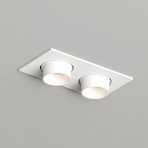 DK3122-WH Встраиваемый светильник, IP20, до 15 Вт, LED, GU5,3, белый, пластик в Нягани - nyagan.ok-mebel.com | фото