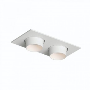 DK3122-WH Встраиваемый светильник, IP20, до 15 Вт, LED, GU5,3, белый, пластик в Нягани - nyagan.ok-mebel.com | фото 4