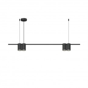 DK4061-BK Подвесной светильник ORBIT, IP20, 4xGU10 LED до 15 Вт, черный матовый, алюминий в Нягани - nyagan.ok-mebel.com | фото 3