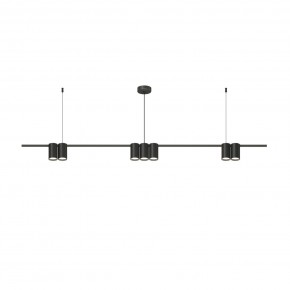 DK4063-BK Подвесной светильник ORBIT, IP20, 7xGU10 LED до 15 Вт, черный матовый, алюминий в Нягани - nyagan.ok-mebel.com | фото 3