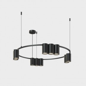 DK4065-BK Подвесной светильник ORBIT, IP20, 10xGU10 LED до 15 Вт, черный матовый, алюминий в Нягани - nyagan.ok-mebel.com | фото