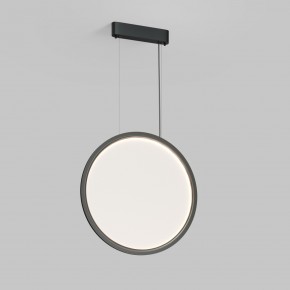 DK6606-BK Подвесной вертикальный светильник Veil со светодиодом H1700 d600 220V 48W 3000-6000K IP20 черный алюминий в Нягани - nyagan.ok-mebel.com | фото 3