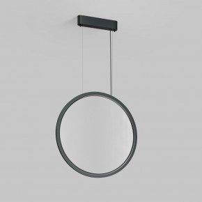 DK6606-BK Подвесной вертикальный светильник Veil со светодиодом H1700 d600 220V 48W 3000-6000K IP20 черный алюминий в Нягани - nyagan.ok-mebel.com | фото 4