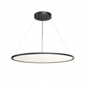 DK6620-BK Подвесной горизонтальный светильник Veil со светодиодом H900 d1000 220V 82W 3000-6000K IP20 черный алюминий в Нягани - nyagan.ok-mebel.com | фото 4
