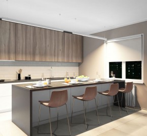 DK9154-WH Линейный светильник 42W 1500mm 4000K, белый в Нягани - nyagan.ok-mebel.com | фото