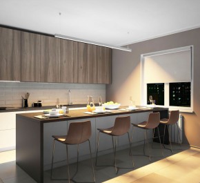 DK9203-WH Линейный светильник 52W 2000mm 3000K, белый в Нягани - nyagan.ok-mebel.com | фото 4