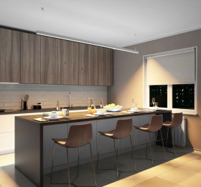 DK9253-WH Линейный светильник 62W 2500mm 3000K, белый в Нягани - nyagan.ok-mebel.com | фото 4
