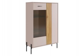ДОМИНИКА Комод (со стеклом) в Нягани - nyagan.ok-mebel.com | фото