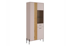 ДОМИНИКА Шкаф двухдверный (со стеклом) в Нягани - nyagan.ok-mebel.com | фото