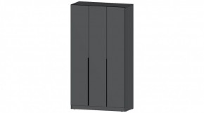 ЭЛЕГАНТ Шкаф 3х створчатый (графит) в Нягани - nyagan.ok-mebel.com | фото