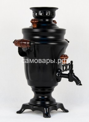 Электрический самовар "Черный Русский" матовый тюльпан в наборе на 1,5 литра. Ограниченная серия. в Нягани - nyagan.ok-mebel.com | фото 4