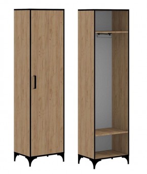 ЭНТЕР ЛОФТ Шкаф для одежды (Дуб Золотой) в Нягани - nyagan.ok-mebel.com | фото