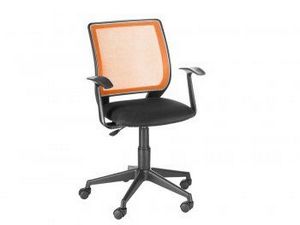 Кресло офисное Эксперт Т-эрго (черный/оранжевый) в Нягани - nyagan.ok-mebel.com | фото 1