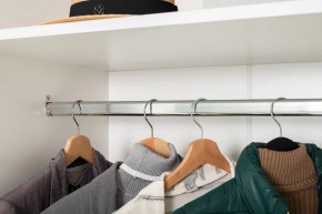 ЭЙР прихожая (модульная) Белый Шагрень в Нягани - nyagan.ok-mebel.com | фото 19