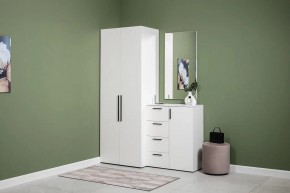 ЭЙР прихожая (модульная) Белый Шагрень в Нягани - nyagan.ok-mebel.com | фото 3