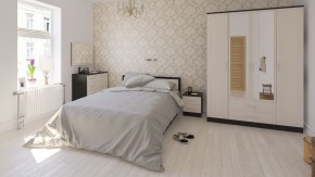 Фиеста Кровать 1600, цвет венге/дуб лоредо, ШхГхВ 163,5х203,5х80 см., сп.м. 1600х2000 мм., без матраса, основание есть в Нягани - nyagan.ok-mebel.com | фото 5