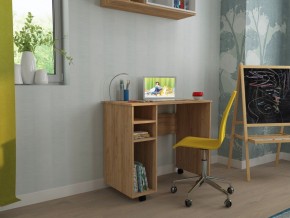 ФОРМУЛА Стол Компьютерный (дуб золотой) в Нягани - nyagan.ok-mebel.com | фото