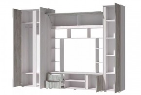 Гостиная Аванта (Анкор светлый/Артвуд темный) в Нягани - nyagan.ok-mebel.com | фото 2