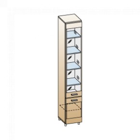 Гостиная Камелия Композиция 1 (Ясень Асахи) в Нягани - nyagan.ok-mebel.com | фото 3