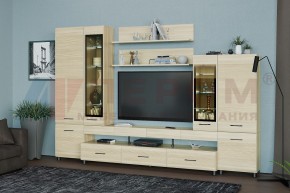 Гостиная Камелия Композиция 3 (Ясень Асахи) в Нягани - nyagan.ok-mebel.com | фото