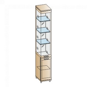 Гостиная Мелисса Композиция 12 (Акация Молдау) в Нягани - nyagan.ok-mebel.com | фото 7