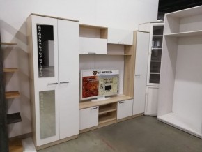 Гостиная МГС 3 Исполнение 1 (Дуб сонома/Белый) в Нягани - nyagan.ok-mebel.com | фото 5