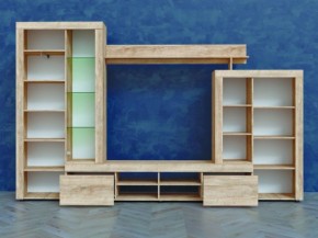Гостиная МИРАЖ-1 (Дуб баррик) в Нягани - nyagan.ok-mebel.com | фото 2