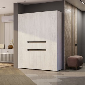 Гостиная Мрия (модульная) Бетон пайн светлый/Графит в Нягани - nyagan.ok-mebel.com | фото 18