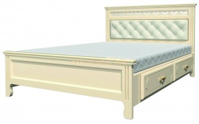 ГРАЦИЯ Кровать из массива 1400 с 2-мя ящиками в Нягани - nyagan.ok-mebel.com | фото 3