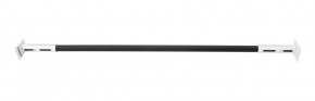 Турник раздвижной 1250-1500 цв. белый-черный FLEXTER PROFI в Нягани - nyagan.ok-mebel.com | фото