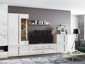 КИМ Шкаф с подсветкой (белый) в Нягани - nyagan.ok-mebel.com | фото 7