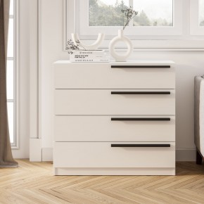 Комод Айрон КМ-02 (белый) в Нягани - nyagan.ok-mebel.com | фото