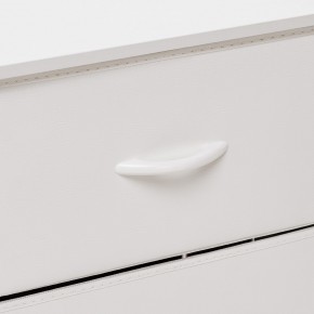 Комод Leset Линкс 8 ящ. (к/з), Каркас Белый, ящики Белые в Нягани - nyagan.ok-mebel.com | фото 4