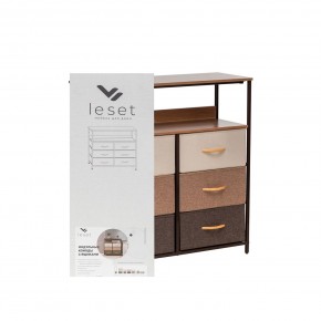 Комод Leset Локи 6 ящ. с полкой в Нягани - nyagan.ok-mebel.com | фото 11