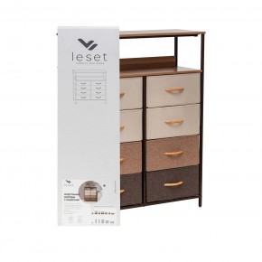 Комод Leset Локи 8 ящ. с полкой в Нягани - nyagan.ok-mebel.com | фото 10
