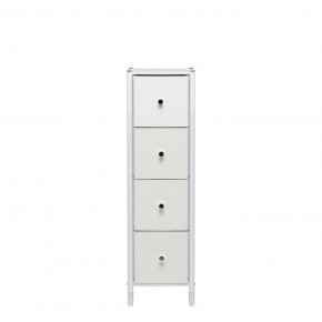 Комод Leset Нирита/Хайди узкий 4 ящика в Нягани - nyagan.ok-mebel.com | фото