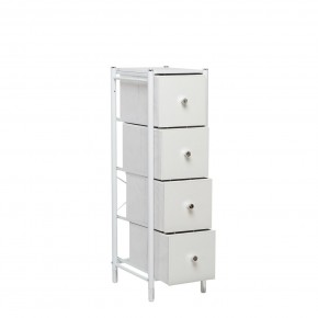 Комод Leset Нирита/Хайди узкий 4 ящика в Нягани - nyagan.ok-mebel.com | фото 3