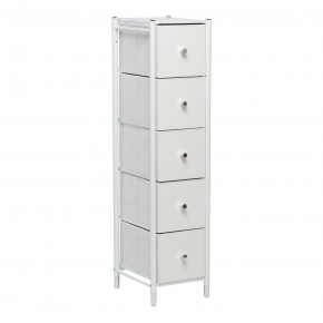 Комод Leset Нирита/Хайди узкий 5 ящиков в Нягани - nyagan.ok-mebel.com | фото 2
