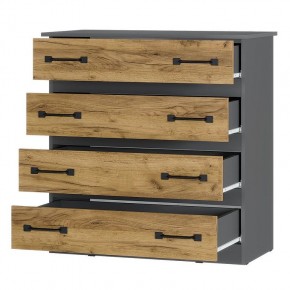 Комод Лофт (графит/крафт) в Нягани - nyagan.ok-mebel.com | фото 2