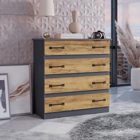 Комод Лофт (графит/крафт) в Нягани - nyagan.ok-mebel.com | фото 3