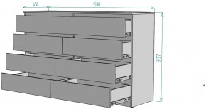 Комод Мальта K113 в Нягани - nyagan.ok-mebel.com | фото 2