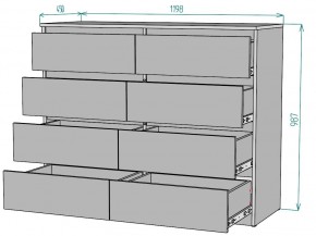 Комод Мальта K133 в Нягани - nyagan.ok-mebel.com | фото 2