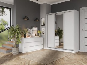 Комод с 6 ящиками 1200 "Бьянко" (Белый лофт) в Нягани - nyagan.ok-mebel.com | фото 2