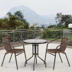 Комплект мебели Асоль-7 TLH-037B/TLH-060 brown-2pcs в Нягани - nyagan.ok-mebel.com | фото 2