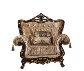 Комплект мягкой мебели Эсмеральда (Орех) без механиза раскладки (3+1+1) в Нягани - nyagan.ok-mebel.com | фото 5