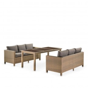 Комплект плетеной мебели T365/S65B-W65 Light Brown в Нягани - nyagan.ok-mebel.com | фото 1
